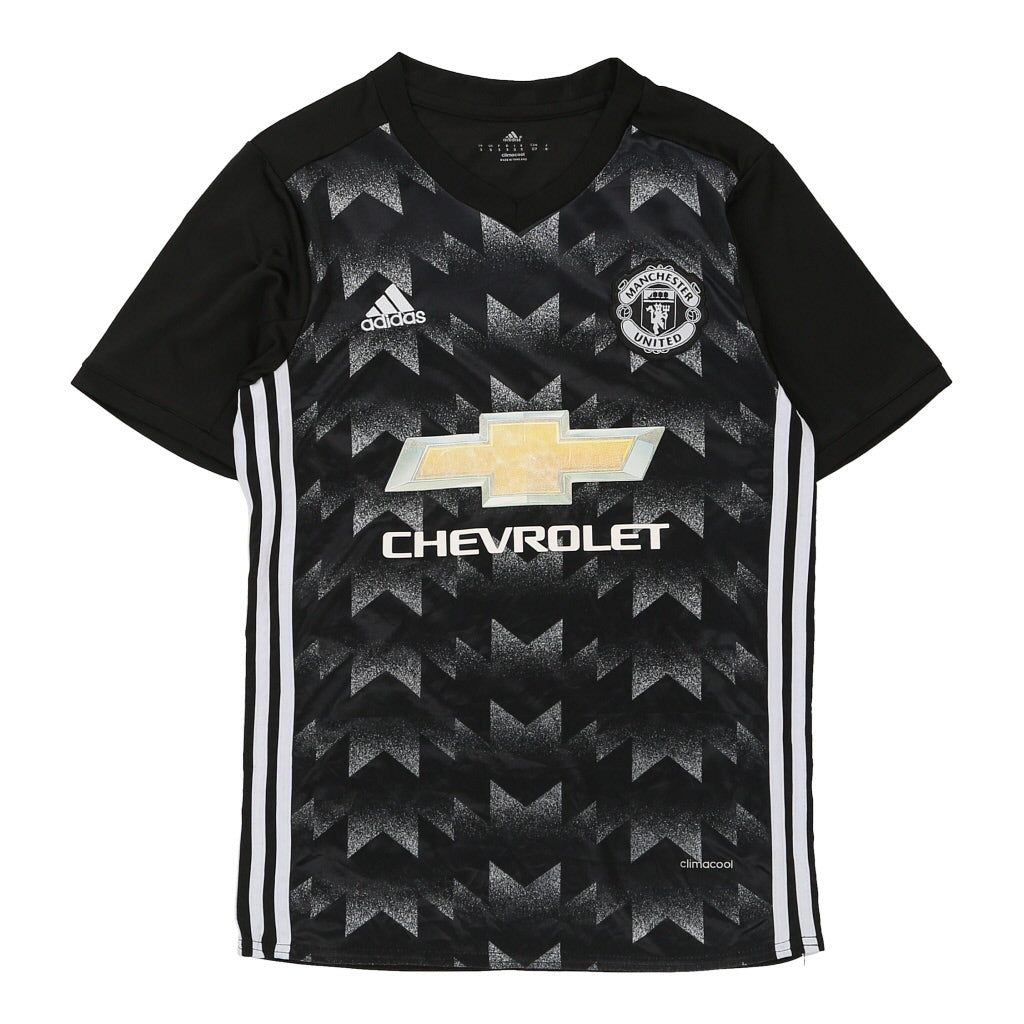 Vintage black Manchester United Adidas Football Shirt - mens small