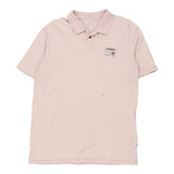 Napapijri Polo Shirt - XL Pink Cotton