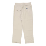 Ralph Lauren Trousers - 32W UK 14 Beige Cotton