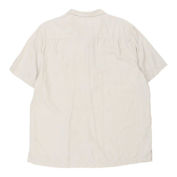Vintage white Tommy Hilfiger Hawaiian Shirt - mens x-large