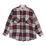 Windsor Checked Flannel Shirt - Large Multicoloured Cotton