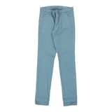 Vintage Calvin Klein Jeans Slim Fit Chinos - 34W 34L Blue Cotton