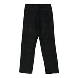 Vintage black Creek Gas Trousers - womens 30" waist