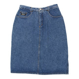 Vintage blue Pop 84 Denim Skirt - womens 32" waist