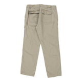 Vintage khaki Ralph Lauren Trousers - womens 34" waist