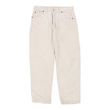 Vintage cream Rifle Cord Trousers - womens 30" waist