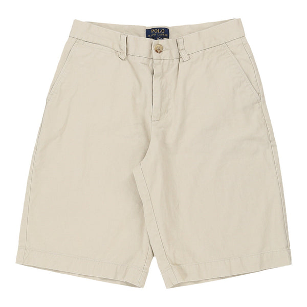 Age 13 Ralph Lauren Chino Shorts - 28W 11L Beige Cotton