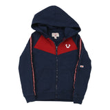 Age 5 True Religion Hoodie - XS Navy Cotton Blend