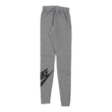 Age 10 Nike Skinny Fit Leggings - XS Grey Cotton Blend