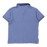 Vintage Ralph Lauren Polo Shirt - Medium Blue Cotton