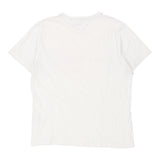 Vintage Tommy Hilfiger Graphic T-Shirt - XL White Cotton