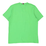 Vintage Tommy Hilfiger Graphic T-Shirt - XL Green Cotton