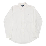 Vintage Ralph Lauren Shirt - Medium White Cotton