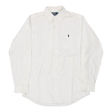Vintage Ralph Lauren Shirt - Medium White Cotton