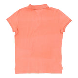 Vintage Ralph Lauren Polo Shirt - Medium Orange Cotton