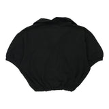 Vintage black Lacoste Polo Top - womens medium