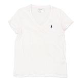 Vintage white Ralph Lauren T-Shirt - womens small