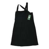 Vintage Lacoste Mini Dress - Medium Black Cotton
