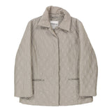 Vintage beige Delia Ferrari Puffer - womens medium