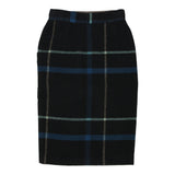 Vintage black Emporio Armani Midi Skirt - womens 26" waist