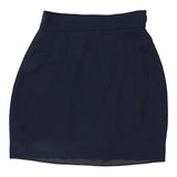 Vintage navy Cheap & Chic Moschino Mini Skirt - womens 26" waist