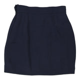 Vintage navy Cheap & Chic Moschino Mini Skirt - womens 26" waist