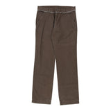 Vintage brown Moschino Jeans Trousers - mens 34" waist