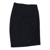 Vintage navy 1980s Gianni Versace Midi Skirt - womens small
