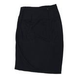 Vintage navy 1980s Gianni Versace Midi Skirt - womens small