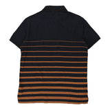 Vintage black Salvatore Ferragamo Polo Shirt - mens large
