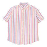 Vintage pink Trussardi Short Sleeve Shirt - mens xx-large