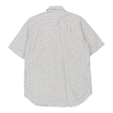 Vintage white Gianfranco Ferre Short Sleeve Shirt - mens medium
