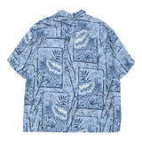 Vintage blue Puritan Short Sleeve Shirt - mens large
