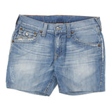 Vintage blue Made in USA Billy True Religion Denim Shorts - mens 34" waist
