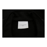 Vintage Gaelle Track Jacket - Large Black Cotton Blend
