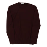 Vintage burgundy Dolce & Gabbana Jumper - mens xx-large