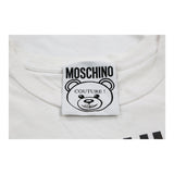 Vintage white Moschino T-Shirt - womens small