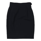 Vintage navy Cheap & Chic Moschino Pencil Skirt - womens 26" waist