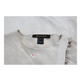 Vintage beige Roberto Cavalli Blouse - womens large