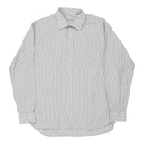 Vintage grey Yves Saint Laurent Shirt - mens x-large