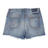 Vintage blue Ermanno Scervino Denim Shorts - womens 28" waist