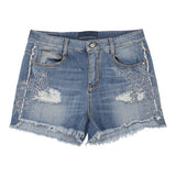 Vintage blue Ermanno Scervino Denim Shorts - womens 28" waist