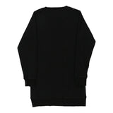 Vintage black Moschino Sweatshirt Dress - womens medium
