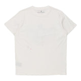 Vintage white Richmond T-Shirt - mens small
