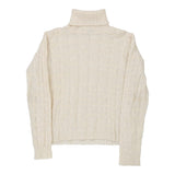 Vintage beige Versace Rollneck - womens x-small