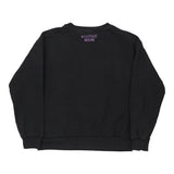 Vintage black Moschino Sweatshirt - womens x-small