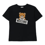 Vintage black Age 14 Moschino T-Shirt - girls medium