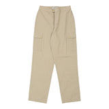 Vintage beige Esprit Cargo Trousers - womens 29" waist