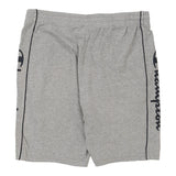 Champion Sport Shorts - Large Grey Cotton