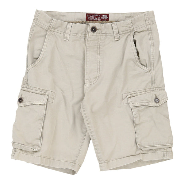 Ovs Cargo Shorts - 31W 9L Beige Cotton